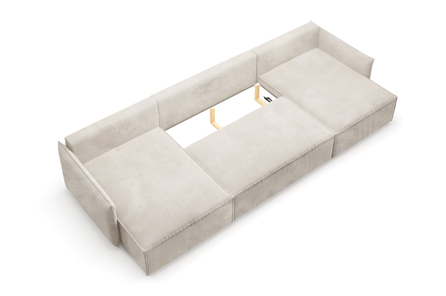 NOWOCZESNY NAROŻNIK Z FUNKCJA SPANIA I POJEMNIKIEM NA POŚCIEL DMSM TANIEJ NIŻ W IKEA