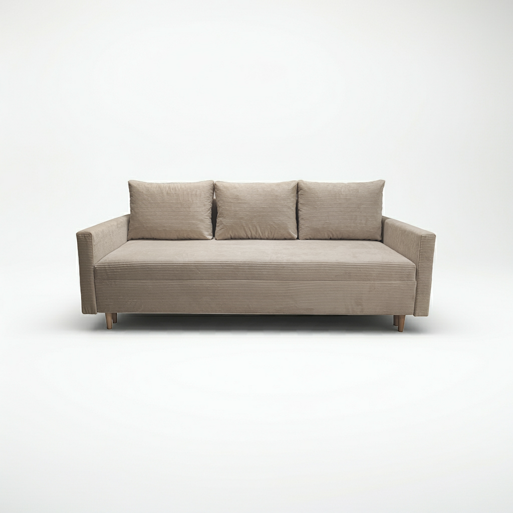 KANAPA ROZKŁADANA SCANDIK 3 210 CM SOFA Z FUNKCJĄ SPANIA BONELL DL SZTRUKS