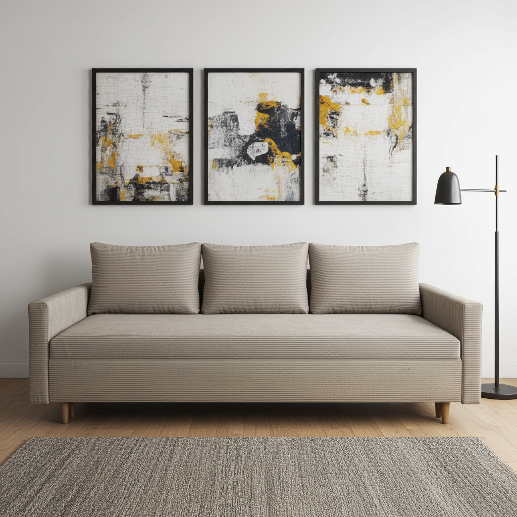 KANAPA ROZKŁADANA SCANDIK 3 210 CM SOFA Z FUNKCJĄ SPANIA BONELL DL SZTRUKS