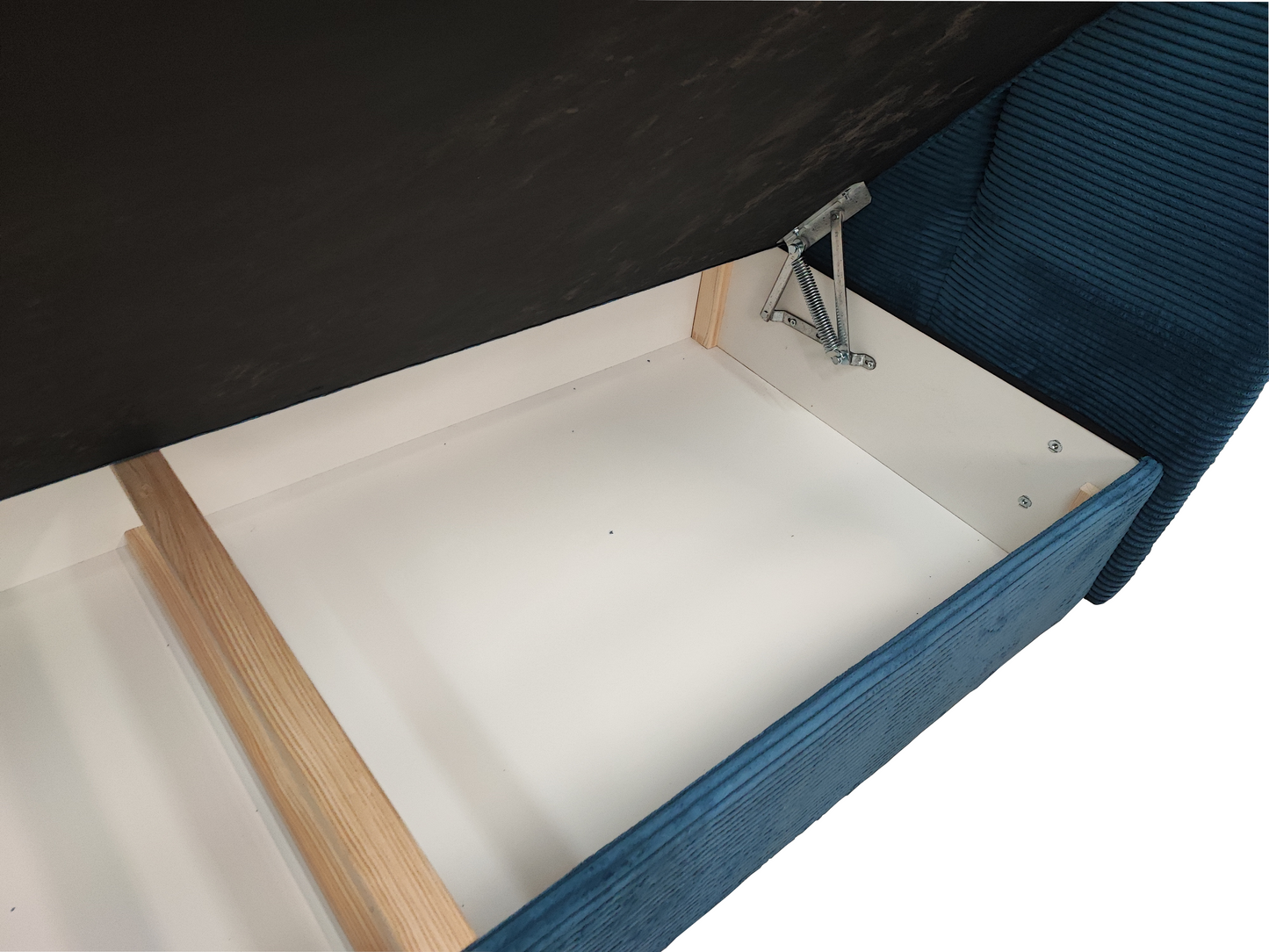 ŁÓŻKO KONTYNENTALNE Z POJEMNIKIEM Z MATERACEM BONELL DREAM PANELE SZTRUKS