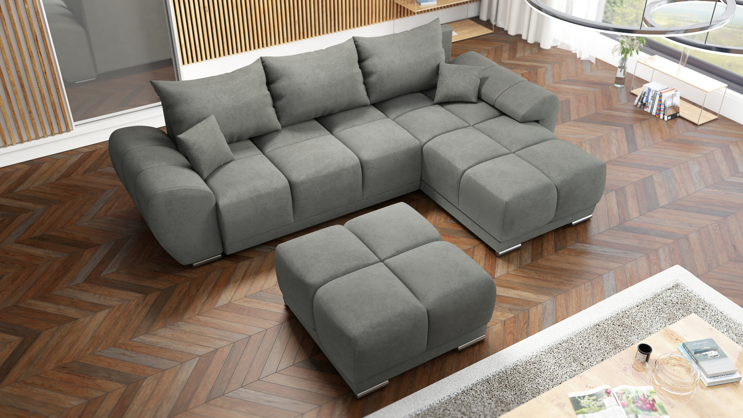narożnik rozkładany w nowoczesnym stylu HIT 2024! taniej niz narożnik rozkładany do salonu bego, taniej niż agata meble, niż ikea