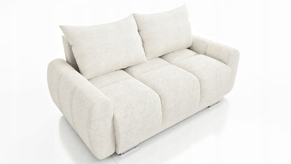 zestaw wypoczynkowy  honey 3 + honey 2 + pufa honey honey 3 funkcja spania pojemnik na pościel