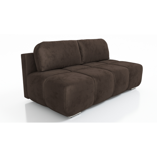 KANAPA ROZKŁADANA FUNKCJA SPANIA SOFA POJEMNIK HONEY MINI 195 CM SPRĘŻYNY