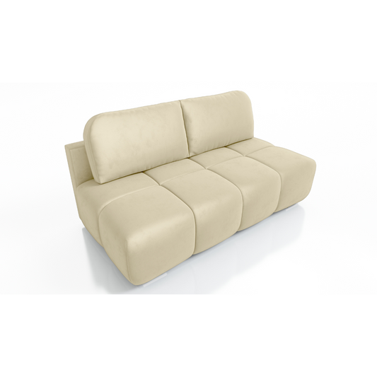 KANAPA ROZKŁADANA FUNKCJA SPANIA SOFA POJEMNIK HONEY MINI 195 CM SPRĘŻYNY
