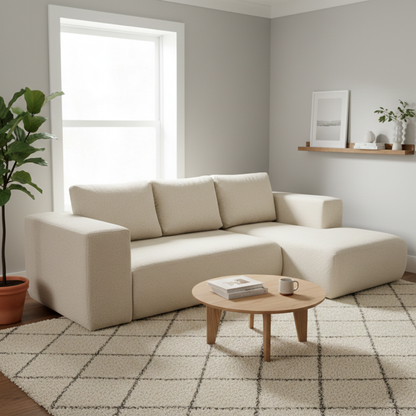 NAROŻNIK ROZKŁADANY Z FUNKCJĄ SPANIA POJEMNIK NA POŚCIEL  BELLA BARANEK BUCKLA