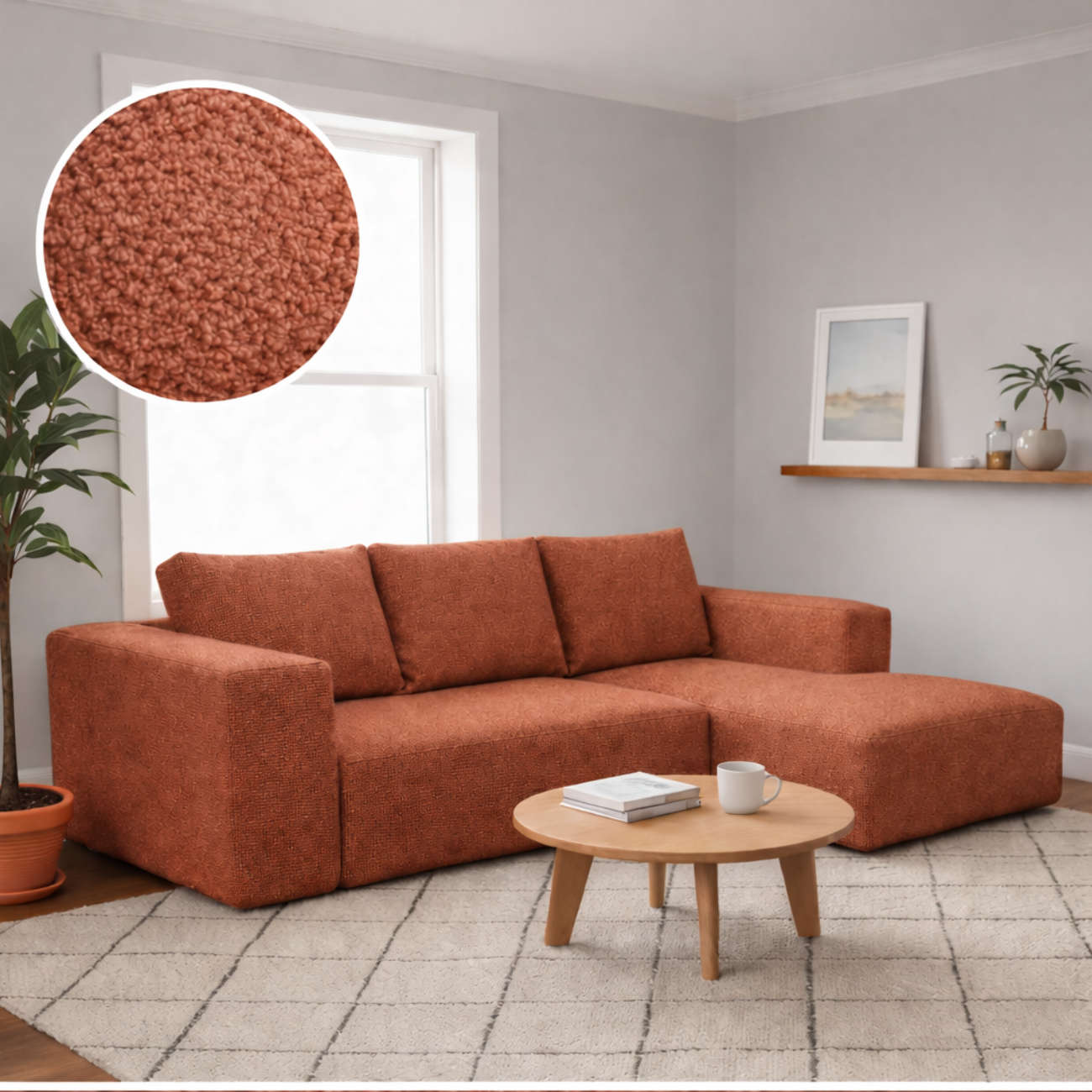 NAROŻNIK ROZKŁADANY Z FUNKCJĄ SPANIA POJEMNIK NA POŚCIEL  BELLA BARANEK BUCKLA