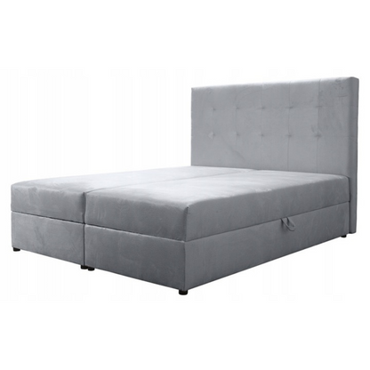 NOWOCZESNE PLAMOODPORNE łóżko  kontynentalne  DREAM 160x200 MATERAC pojemnik promocja 3 kolory -20%
