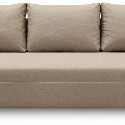 KANAPA ROZKŁADANA FUNKCJA SPANIA SOFA Z POJEMNIKIEM SCANDIK BONELL 210 CM