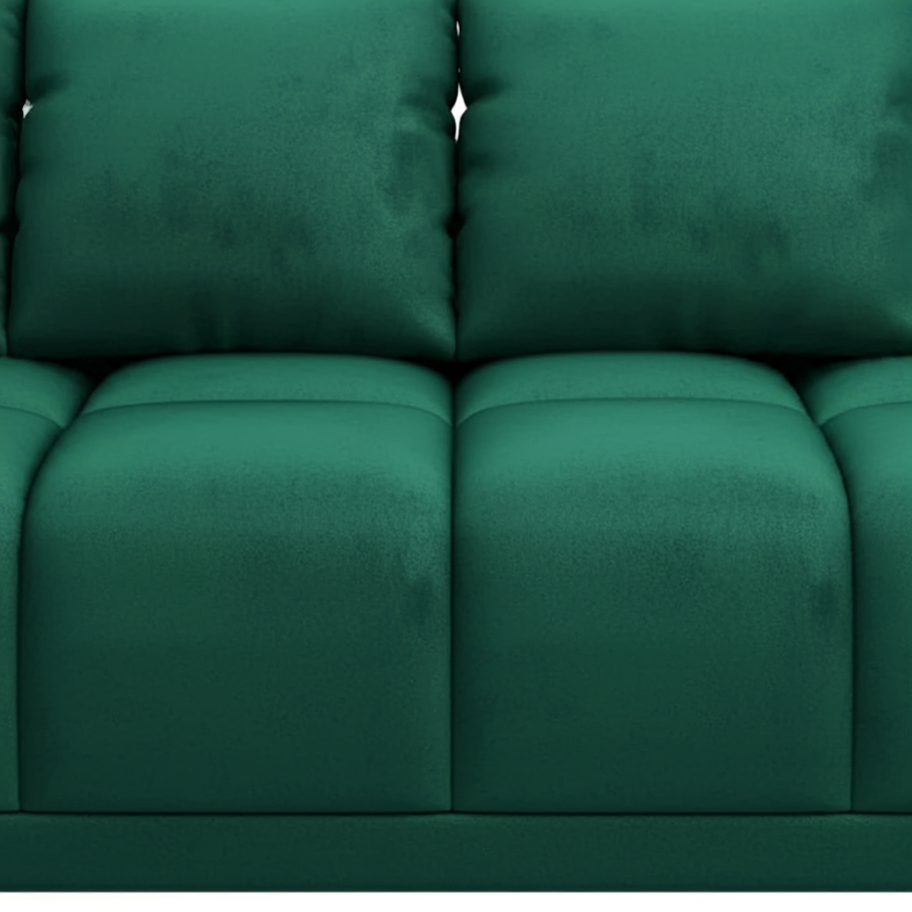 ZIELONA KANAPA SOFA WERSALKA DO SALONU HONEY 234 cm POJEMNIK SPRĘŻYNY WELUR