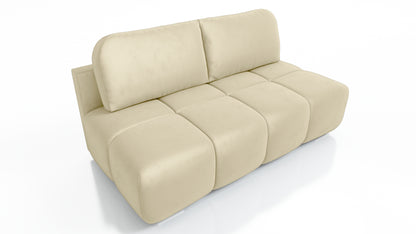 KANAPA ROZKŁADANA FUNKCJA SPANIA SOFA POJEMNIK HONEY MINI 195 CM SPRĘŻYNY