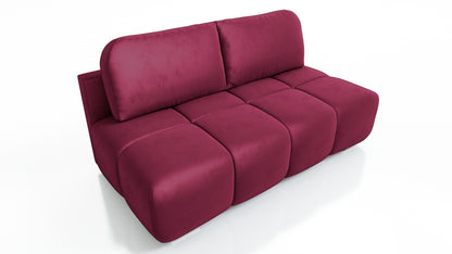 KANAPA ROZKŁADANA FUNKCJA SPANIA SOFA POJEMNIK HONEY MINI 195 CM SPRĘŻYNY