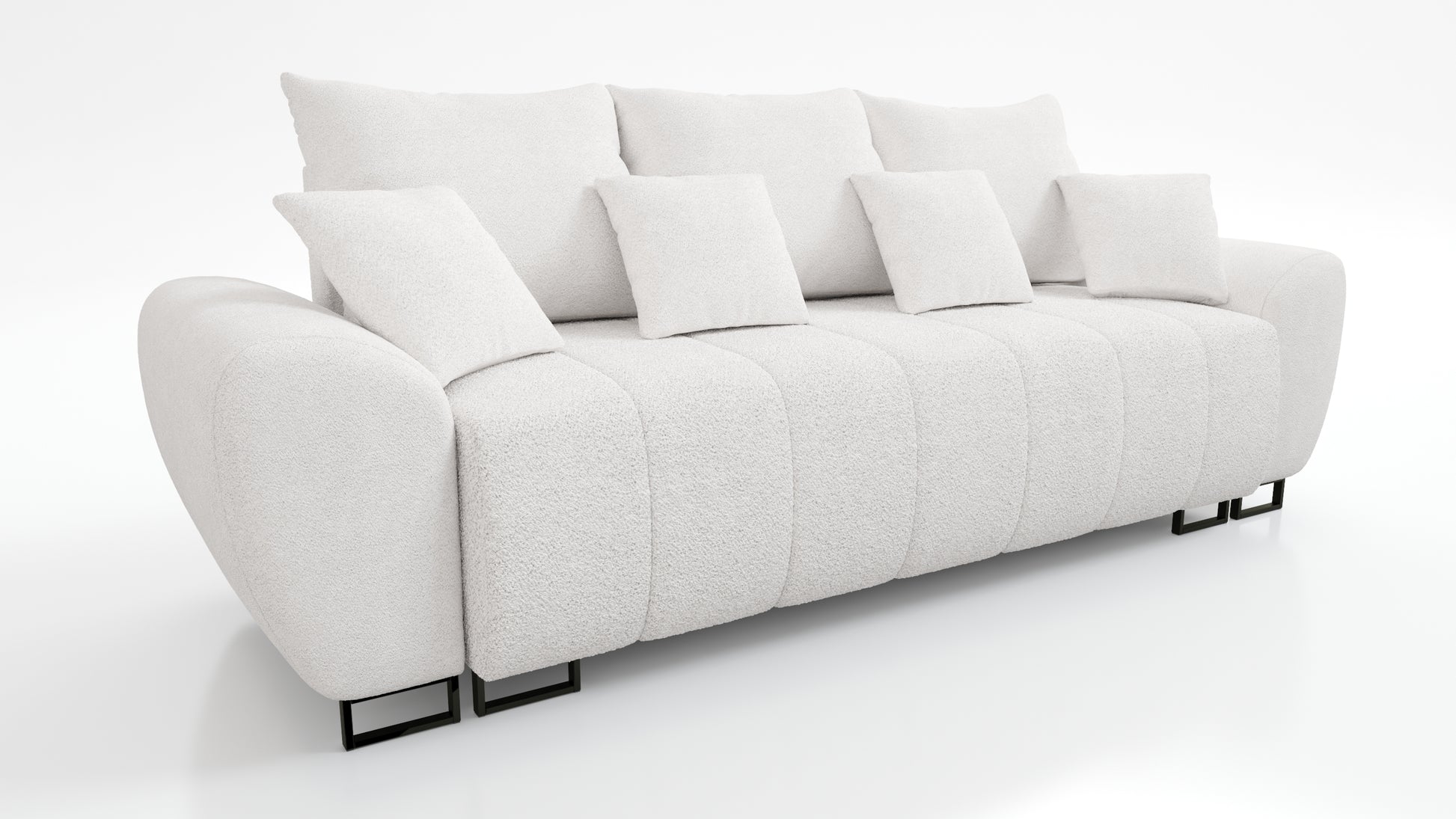 Sofa to idealne połączenie funkcjonalności, komfortu i elegancji. Dzięki solidnej konstrukcji i zastosowaniu wysokogatunkowych materiałów, zapewnia wygodę i trwałość