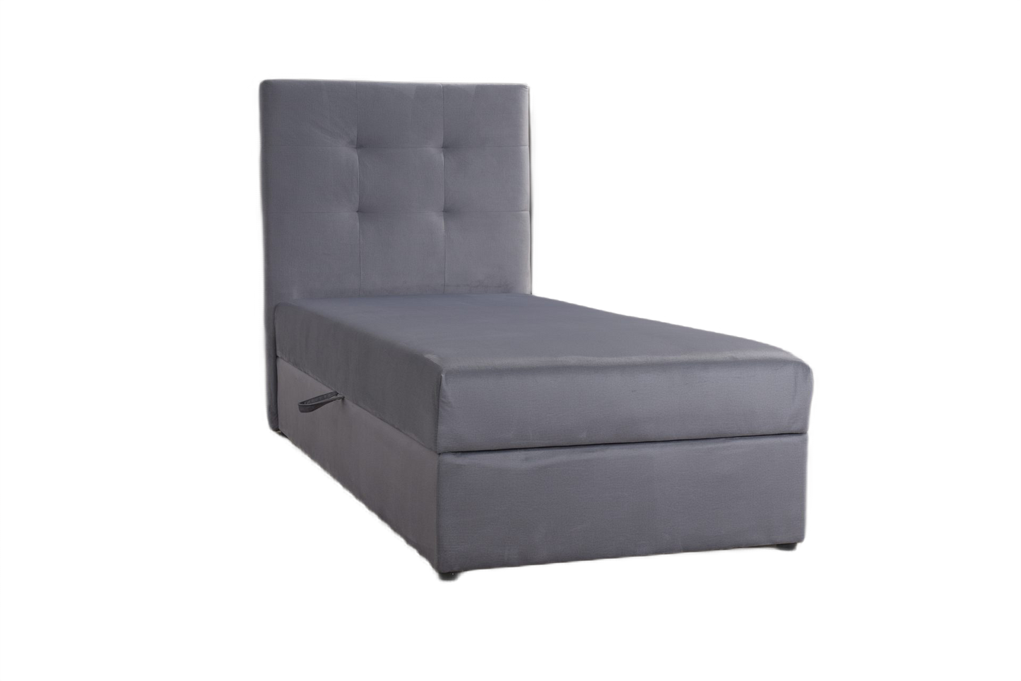Łóżko kontynentalne Dream 90x200 z pojemnikiem materacem bonell