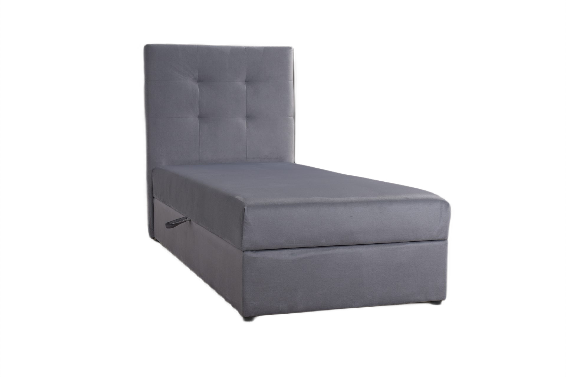 Łóżko kontynentalne Dream 90x200 z pojemnikiem materacem bonell