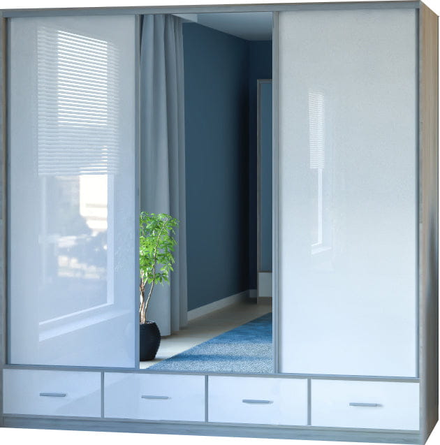 Szafa przesuwna z lustrem Lopez 250 cm