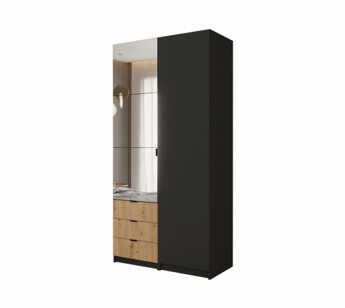 SZAFA MODUŁOWA LOFT LUSTRO AMSTERDAM SZUFLADY