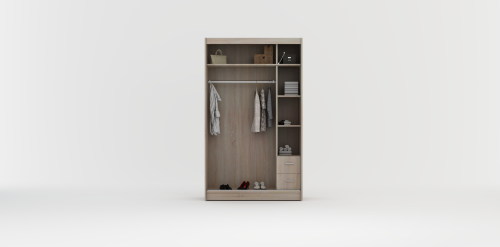 Szafa przesuwna z lustrem Rumba 120 cm