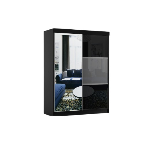 Szafa przesuwna z lustrem Rumba 150 cm