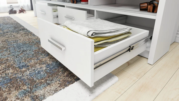 Szafa Sycylia przesuwna z lustrem 200 cm LED