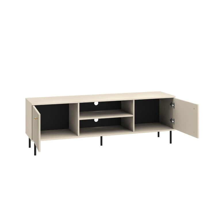 SZAFKA KOMODA RTV 160 CM PÓŁKI CASHMERE SOFIA