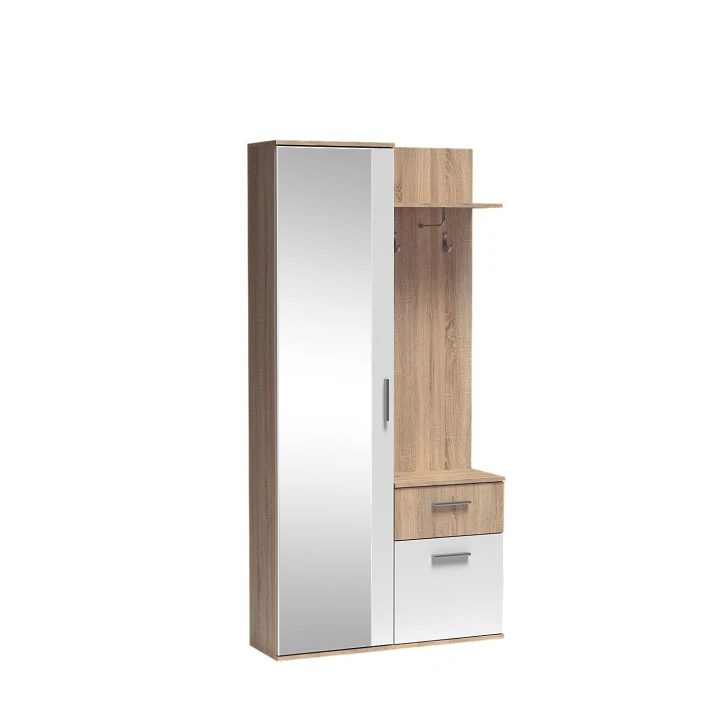 UNIWERSALNA GARDEROBA Z LUSTREM Z PÓŁKAMI PARIS
