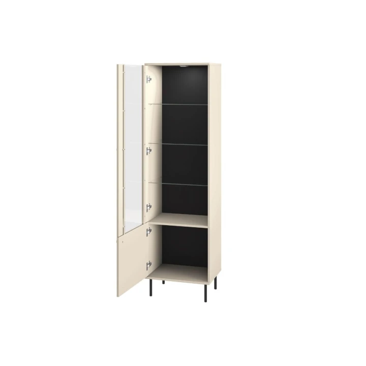 WITRYNA DO SALONU PRZESZKLONA LED CASHMERE SOFIA