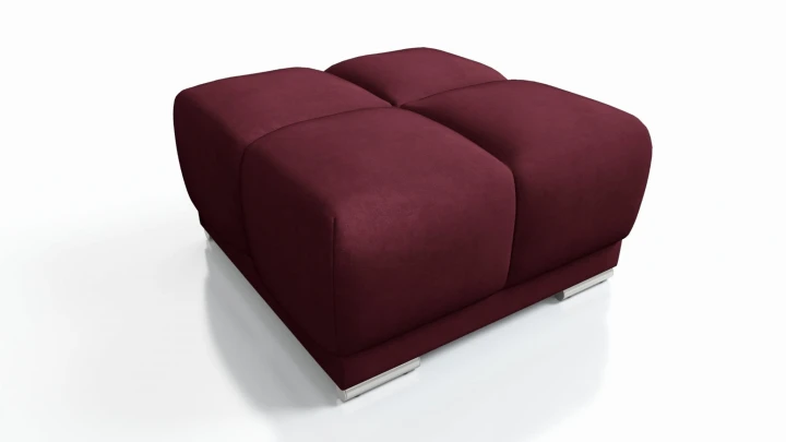 WYGODNY NAROŻNIK KANAPA ROZKŁADANA Z FUNKCJĄ SPANIA HONEY L + DUŻA PUFA