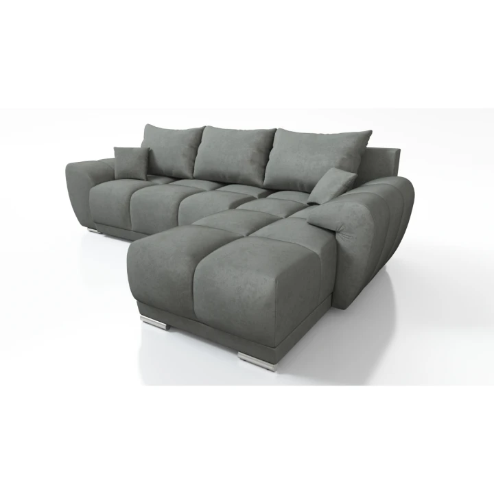 WYGODNY NAROŻNIK ROZKŁADANY ROGÓWKA Z FUNKCJĄ SPANIA HONEY L  MO-92 + POJEMNIK