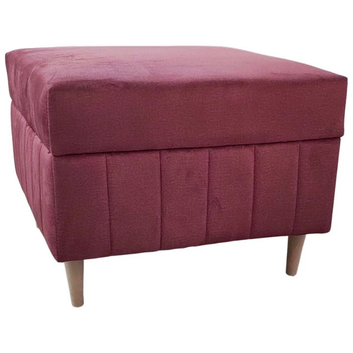 ZESTAW KANAPA ROZKŁADANA Z FUNCJĄ SPANIA FRIDA 3 + PUFA SPRĘŻYNY BONELL