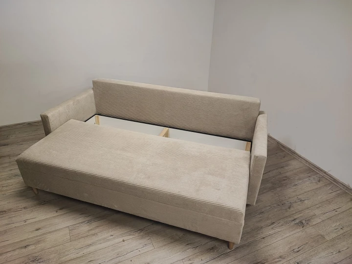 KANAPA ROZKŁADANA SCANDIK 3 210 CM SOFA Z FUNKCJĄ SPANIA BONELL DL SZTRUKS