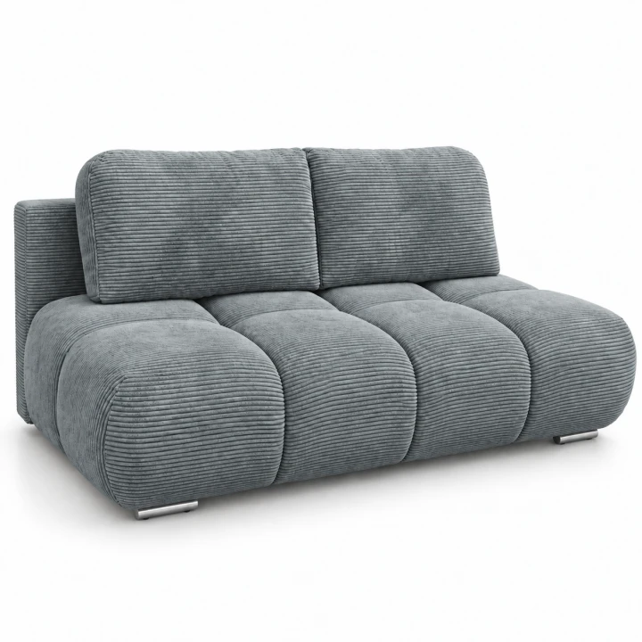 Kompaktowa sofa w stalowoszarym sztruksie.png
