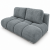 Kompaktowa sofa w stalowym sztruksie.png