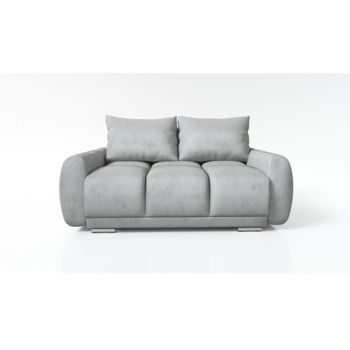 2-OSOBOWA SOFA DO SALONU HONEY 2  ZIELONA KANAPA DO SIEDZENIA WELUR SPRĘŻYNY