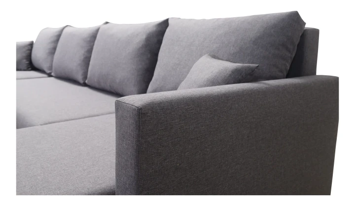 CZARNY NAROŻNIK ROGÓWKA ROZKŁADANY SCANDIK BONELL SAWANA 14