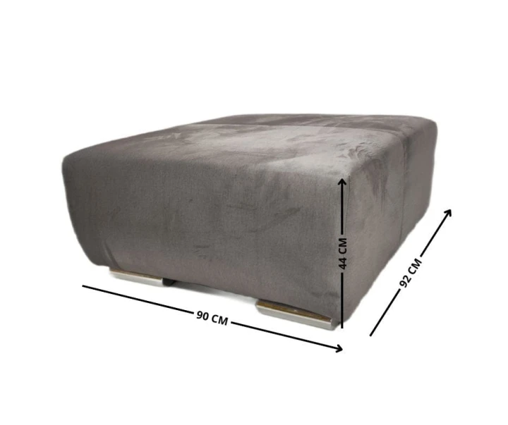 DUŻA PUFA TAPICEROWANA KODA DO SALONU