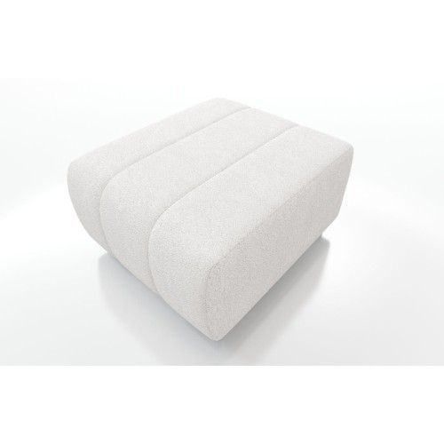 DUŻA PUFA TAPICEROWANA RAGNAR DO SALONU SPRĘŻYNY FALISTE