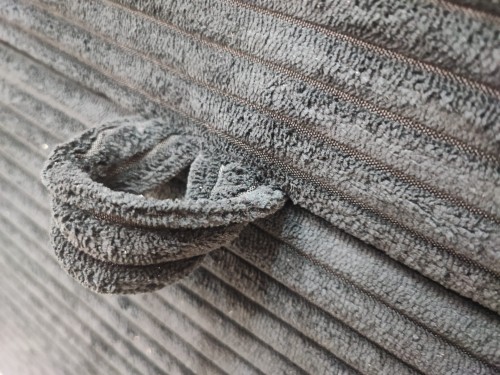 Duże łóżko kontynentalne Cordia 200x200 2x pojemnik z materacem sztruks  DARMOWA DOSTAWA!