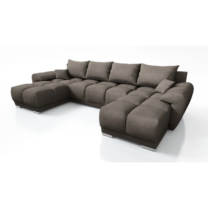 DUŻY NAROŻNIK DO SALONU Z FUNKCJĄ SPANIA ROGÓWKA HONEY U MO-20