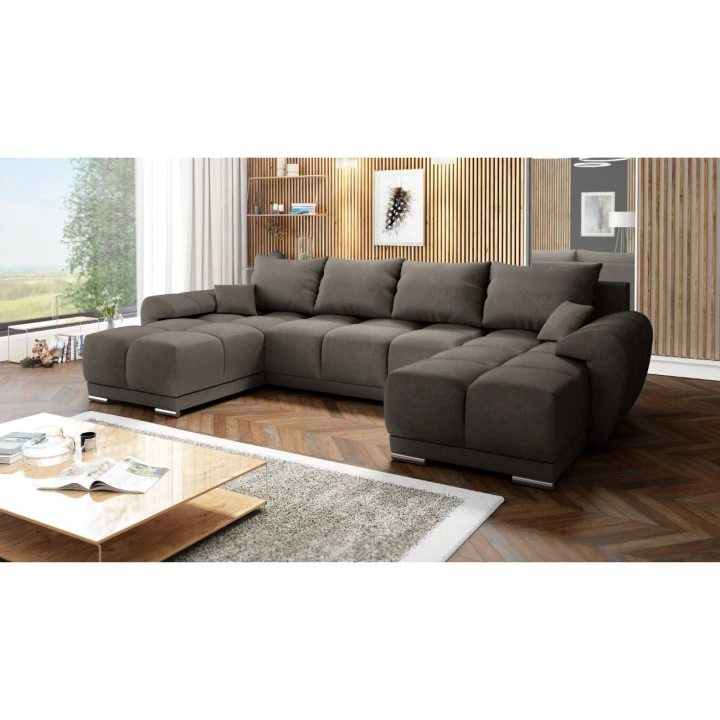 DUŻY NAROŻNIK DO SALONU Z FUNKCJĄ SPANIA ROGÓWKA HONEY U MO-20