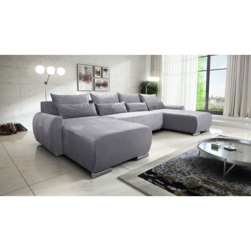 DUŻY NOWOCZESNY NAROŻNIK FUNKCJA SPANIA KODA XL