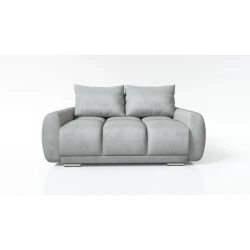 DWUOSOBOWA SOFA DO SALONU PIKOWANA HONEY 2 WELUR SPRĘŻYNY SOFA DO SIEDZENIA