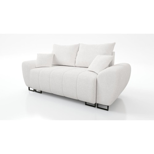 Na zdjęciu przedstawiono DWUOSOBOWA SOFA DO SALONU RAGNAR 2 SPRĘŻYNY FALISTE