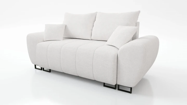 DWUOSOBOWA SOFA DO SALONU RAGNAR 2 SPRĘŻYNY FALISTE