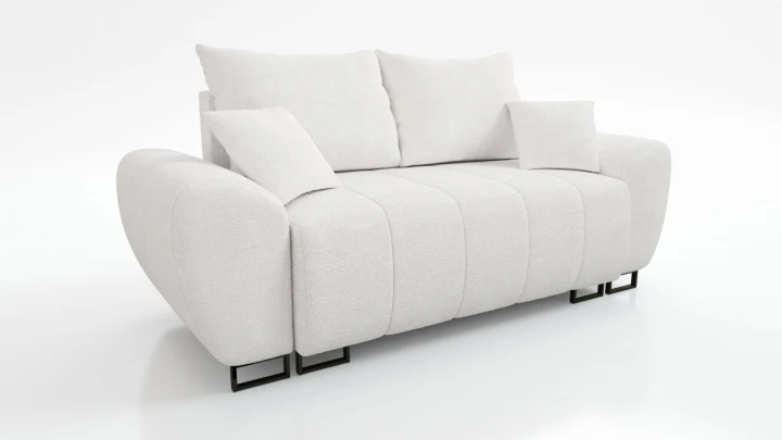 DWUOSOBOWA SOFA DO SALONU RAGNAR 2 SPRĘŻYNY FALISTE