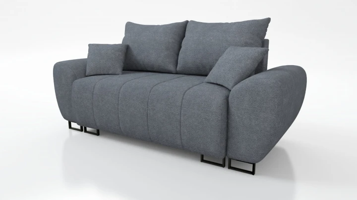 Na zdjęciu przedstawiono DWUOSOBOWA SOFA DO SALONU RAGNAR 2 SPRĘŻYNY FALISTE