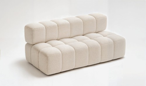 Na zdjęciu przedstawiono DWUOSOBOWA SOFA KANAPA DO SALONU CLIXI 185 CM MODUŁ DO NAROŻNIK KANAPA