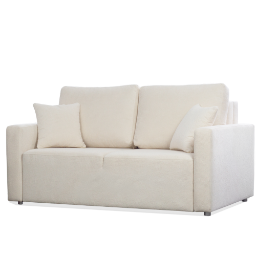 Na zdjęciu przedstawiono DWUOSOBOWA SOFA KANAPA ROZKŁADANA AMERYKANKA LARA FUNKCJA SPANIA 140x200