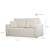 Na zdjęciu przedstawiono DWUOSOBOWA SOFA KANAPA ROZKŁADANA AMERYKANKA LARA FUNKCJA SPANIA 140x200