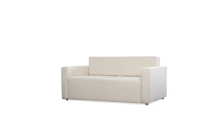 Na zdjęciu przedstawiono DWUOSOBOWA SOFA KANAPA ROZKŁADANA AMERYKANKA LARA FUNKCJA SPANIA 140x200