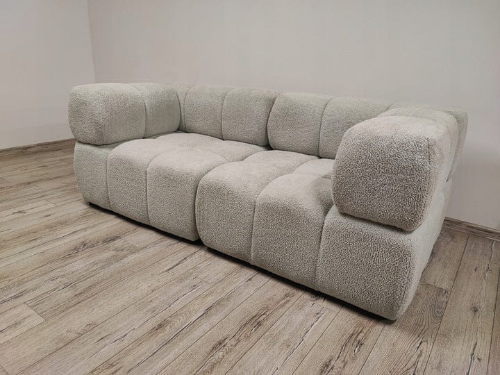 DWUOSOBOWA SOFA MODUŁOWA KANAPA DO SALONU CLIXI 190 CM SPRĘŻYNY BOUCKLE